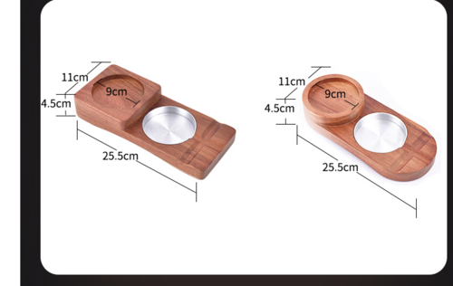 Whiskey & Cigar Gift Set Tray for Men – Wooden 2-in-1 Ashtray and Glass Holder