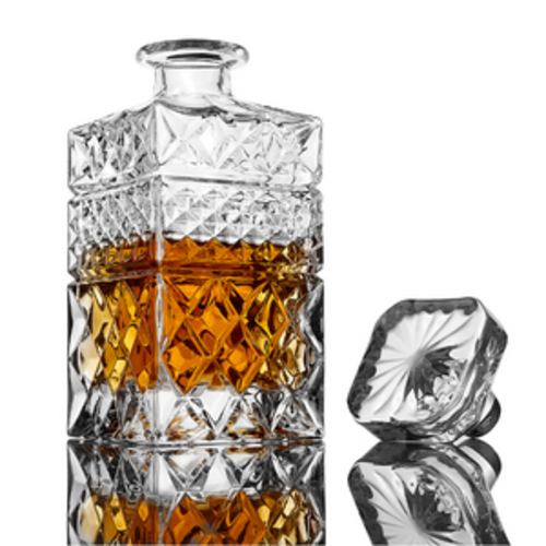 Whiskey Decanter Gift Set for Men – Premium Crystal Glass & Decanter Set | Whiskey Lover Gift